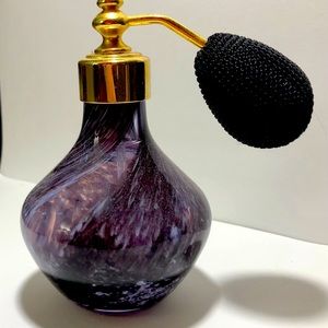 Vintage perfume dispenser and container